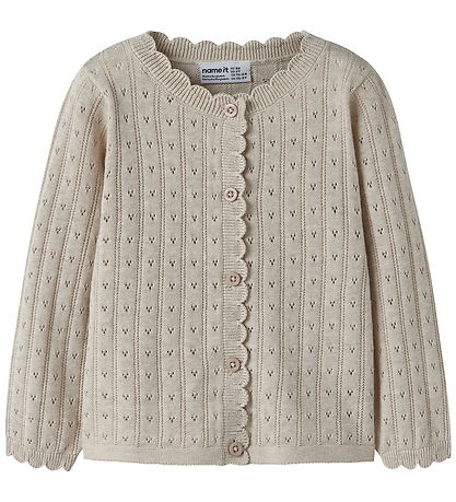 Name it Cardigan - Strik - NmfOlin - Peyote Melange