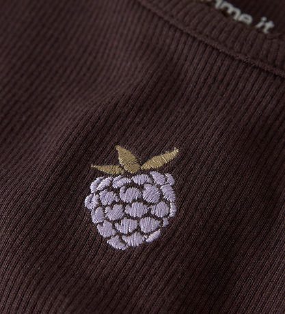 Name it Kjole - NmfOnaya - Chocolate Plum