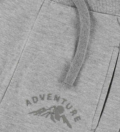 Name it Sweatpants - NmmOscar - Grey Melange
