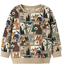 Name it Sweatshirt - NmmOswaldy - Sesame