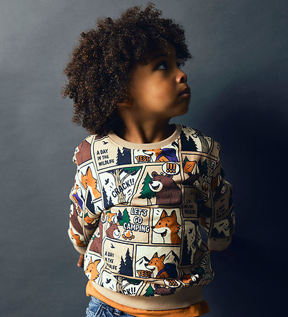 Name it Sweatshirt - NmmOswaldy - Sesame