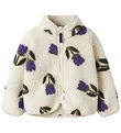 Name it Fleecejakke - NmfOnelda - Antique White