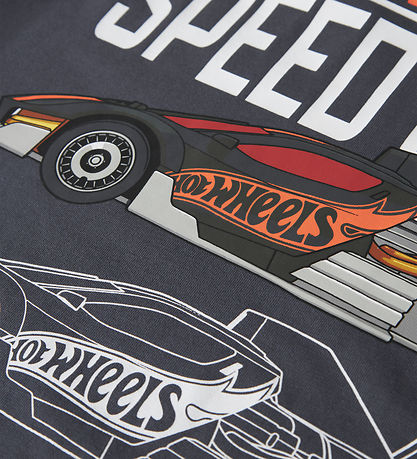 Name it T-shirt - NkmSiddi - Hotwheels - Ombre Blue
