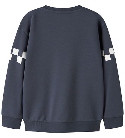 Name it Sweatshirt - NmmSloan - Hotwheels - Ombre Blue/Melnang