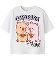 Name it T-shirt - NkfSylla - Capybara - Bright White