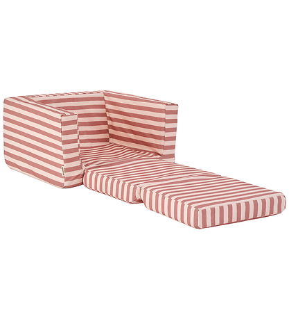 Kids Concept Lænestol/Legemadras - Foldbar - Clay Pink