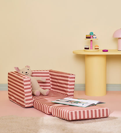 Kids Concept Lænestol/Legemadras - Foldbar - Clay Pink