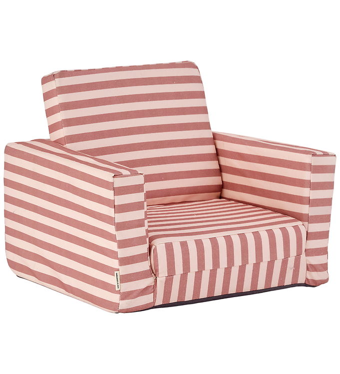 Kids Concept Lænestol/Legemadras - Foldbar - Clay Pink