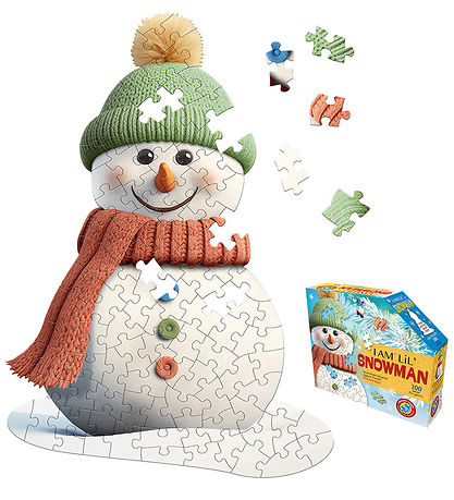 Madd Capp Puzzles Puslespil - 100 Brikker - Snemand