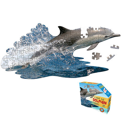 Madd Capp Puzzles Puslespil - 100 Brikker - Delfin