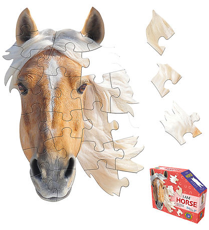 Madd Capp Puzzles Puslespil - 24 Brikker - Hest