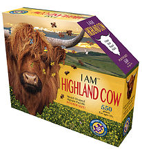 Madd Capp Puzzles Jigsaw Puzzle - 550 Bricks - Highland cattle