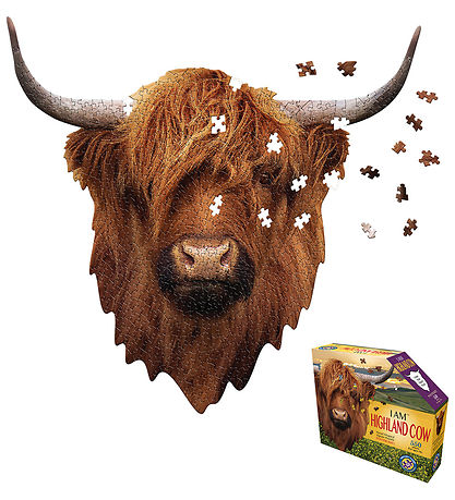 Madd Capp Puzzles Puslespil - 550 Brikker - Højlandskvæg