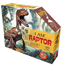 Madd Capp Puzzles Jigsaw Puzzle - 100 Bricks - Raptor