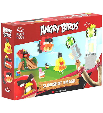Plus-Plus x Angry Birds - Slingshot Smash - 300 stk.