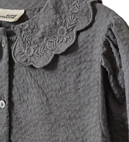Sofie Schnoor Bluse - AlminaKb - Dark Grey