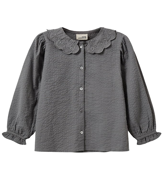 Sofie Schnoor Bluse - AlminaKb - Dark Grey