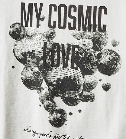 Sofie Schnoor T-shirt - LunaSY - Brilliant White m. Print