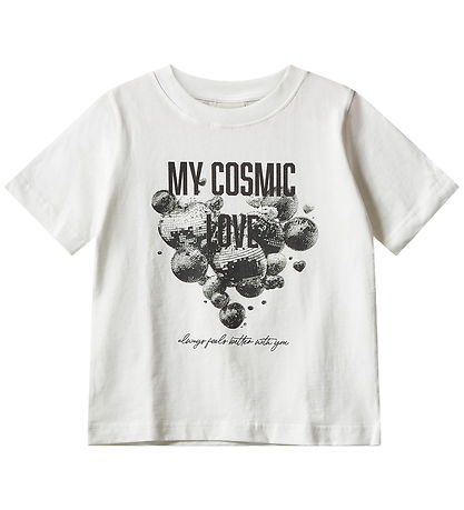 Sofie Schnoor T-shirt - LunaSY - Brilliant White m. Print