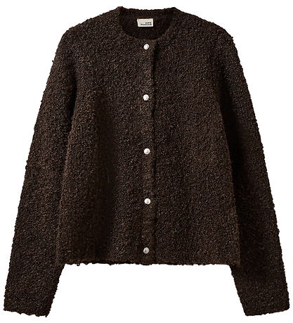 Sofie Schnoor Cardigan - Strik -  KyraSY - Dark Brown
