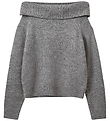 Sofie Schnoor Bluse - Strik - SawaSY - Dark Grey Melange