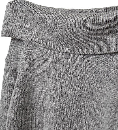 Sofie Schnoor Bluse - Strik - SawaSY - Dark Grey Melange