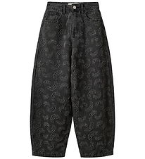 Sofie Schnoor Jeans - Denim - HavanaSY - Grå m. Mønster