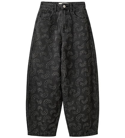 Sofie Schnoor Jeans - Denim - HavanaSY - Grå m. Mønster