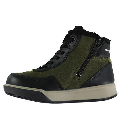 ECCO Vinerstøvler - Street Court K Sporty - Black/Tarmac/Black