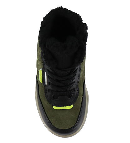 ECCO Vinerstøvler - Street Court K Sporty - Black/Tarmac/Black