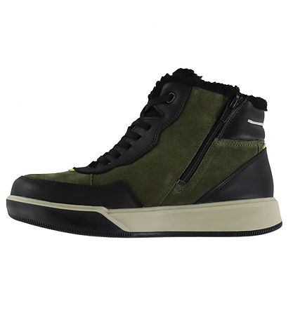 ECCO Vinterstøvler - Street Court K Sporty - Black/Tarmac/Black