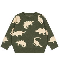 Konges Sløjd Bluse - Lapis - Uld/Bomuld - Dino Vert