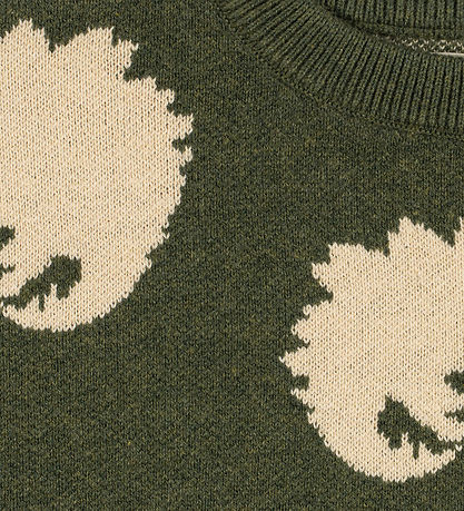 Konges Sløjd Bluse - Lapis - Uld/Bomuld - Dino Vert