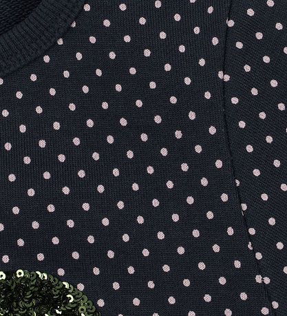 Konges Sløjd Sweatkjole - Lou - Dot Tout Petite m. Pailletter