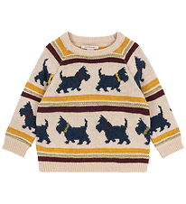 Konges Sløjd Bluse - Uld/Polyamid - Belou - Piccolo Scottie