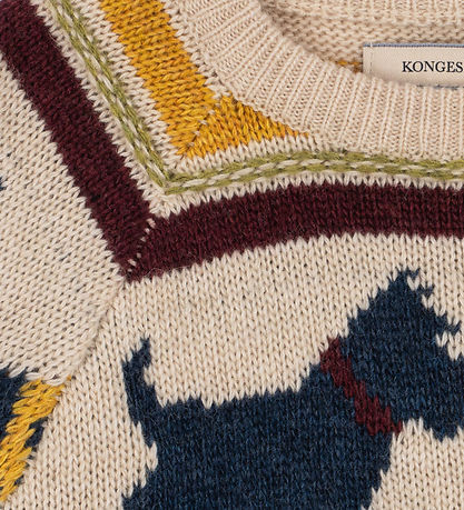 Konges Sløjd Bluse - Uld/Polyamid - Belou - Piccolo Scottie