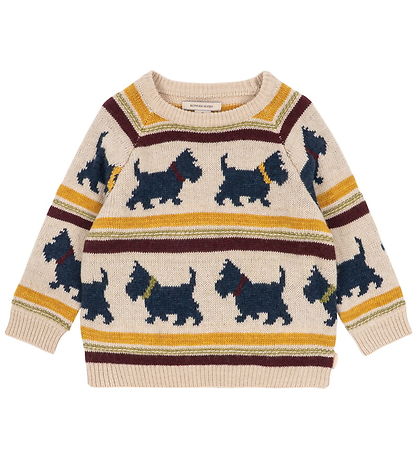 Konges Sløjd Bluse - Uld/Polyamid - Belou - Piccolo Scottie
