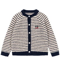 Konges Sløjd Cardigan - Uld - Barli - Navy Stripe