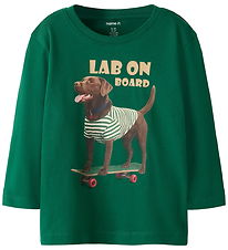 Name It Bluse - NmmVoto - Evergreen/Dog