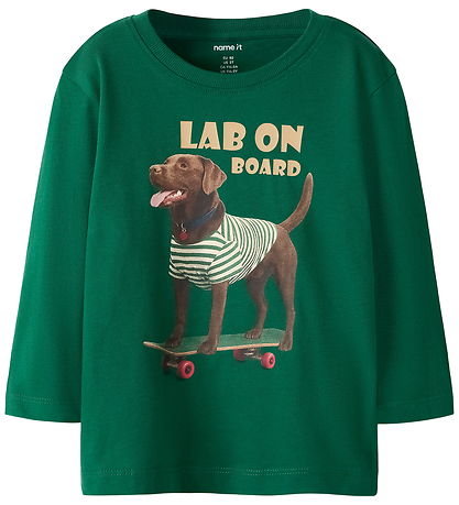 Name It Bluse - NmmVoto - Evergreen/Dog