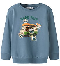 Name It Sweatshirt - NmmVoto - Blue Mirage/Road Trip