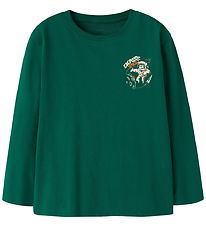 Name It Bluse - NmmVelix - Evergreen/Space