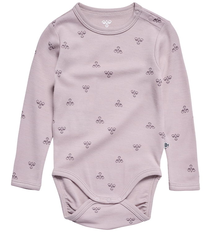 Hummel Body l/æ - Uld - HmlMini - Cloud Gray