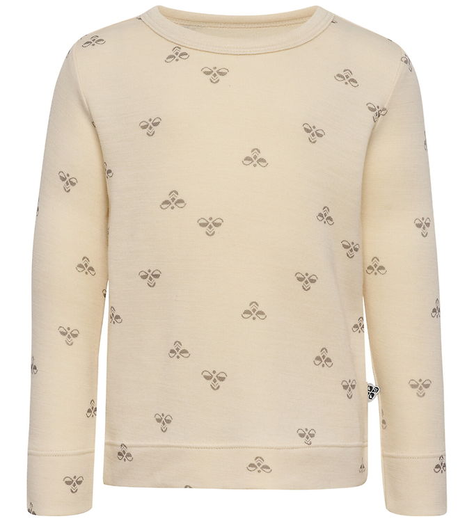 Hummel Bluse - Uld/Viskose - HmlMini - Whitecap Gray