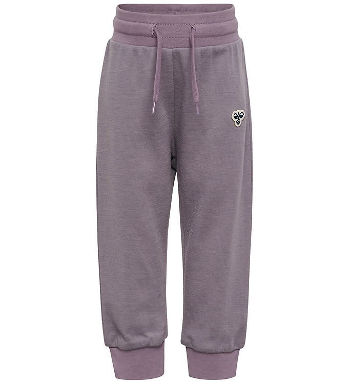 Hummel Bukser - Uld - HmlMini Bee - Gray Ridge