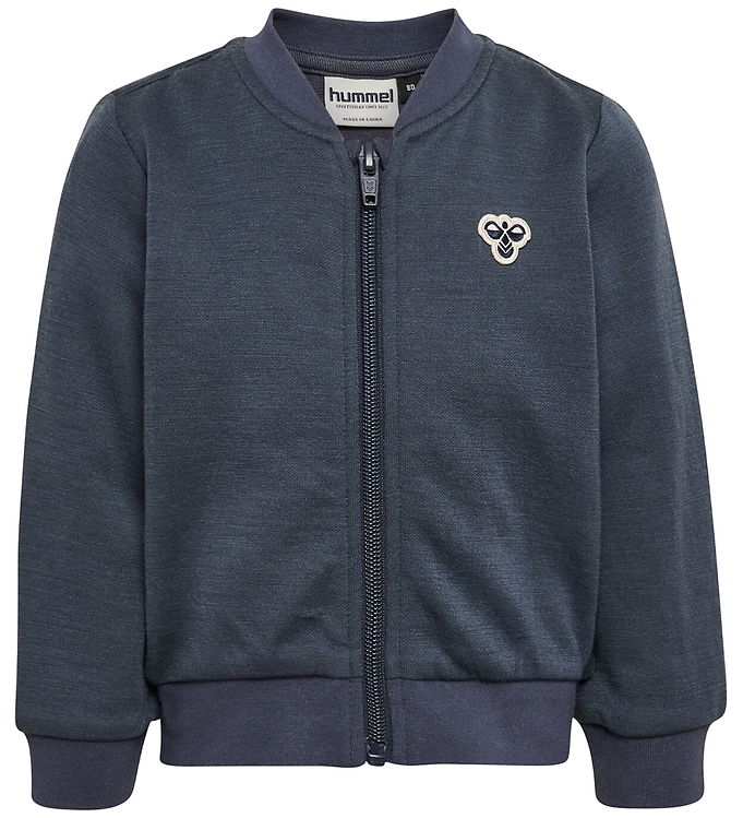 Hummel Cardigan - Uld - HmlMini Bee - Ombre Blue