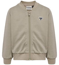 Hummel Cardigan - Uld - HmlMini Bee - Vintage Khaki
