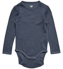Hummel Body l/æ - Uld - HmlMini Solid - Ombre Blue