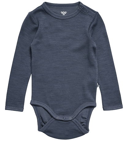 Hummel Body l/æ - Uld - HmlMini Solid - Ombre Blue