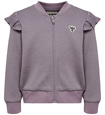 Hummel Cardigan - Uld - HmlMini Bee - Gray Ridge